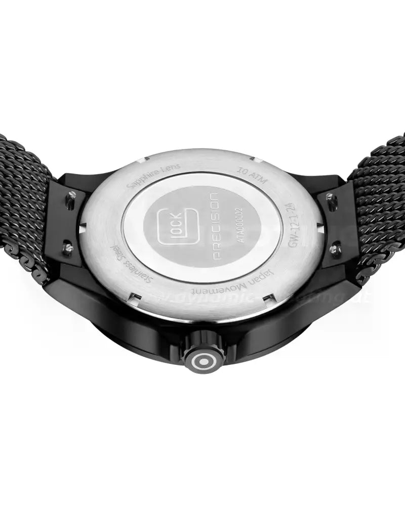 GLOCK Uhr GW-12-1-24, SCHWARZ (44mm)