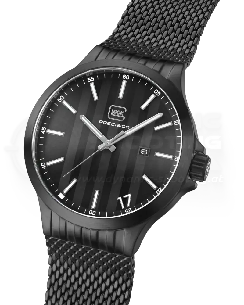 GLOCK Uhr GW-12-1-24, SCHWARZ (44mm)