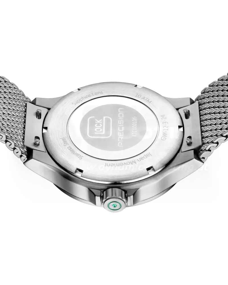 GLOCK Uhr GW-12-3-24, SILBER (44mm)