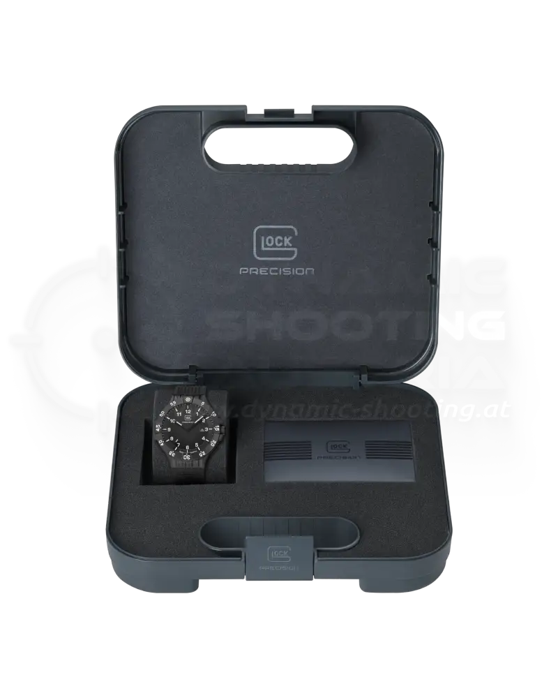 GLOCK Uhr GW-15-3-22, SCHWARZ - Tritium (43mm)
