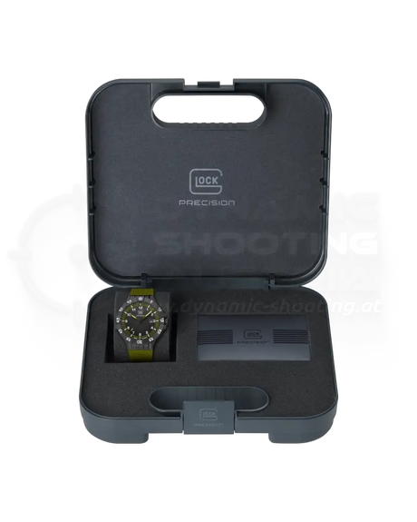 GLOCK Uhr GW-15-4-22, MILITÄRGRÜN- Tritium (43mm)