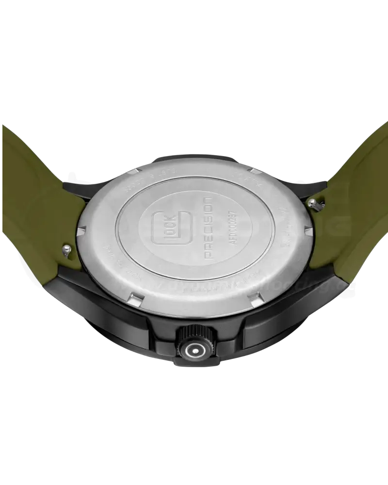 GLOCK Uhr GW-15-4-22, MILITÄRGRÜN- Tritium (43mm)