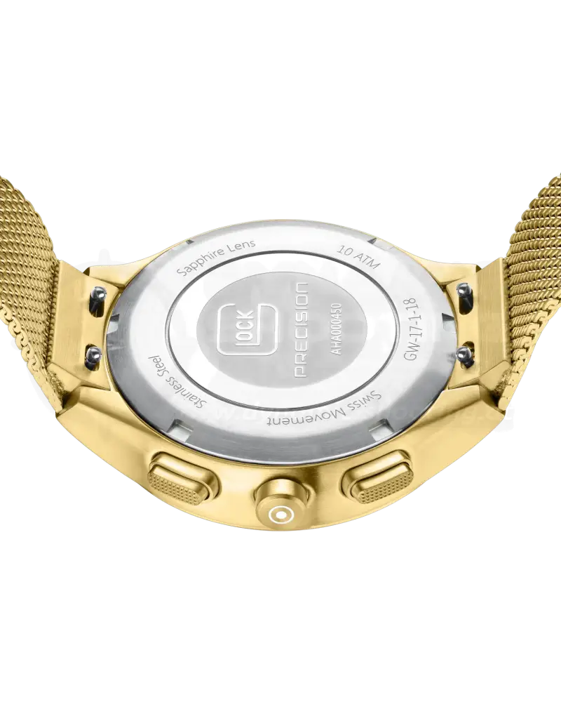 GLOCK Uhr GW-17-1-18, GOLD (38mm)