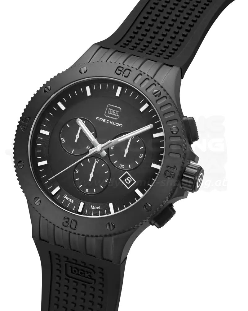 GLOCK Uhr GW-42-2-24, SCHWARZ (44mm)