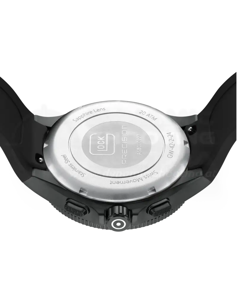 GLOCK Uhr GW-42-2-24, SCHWARZ (44mm)