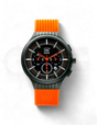 Original Glock Uhr Global mit orangem Band