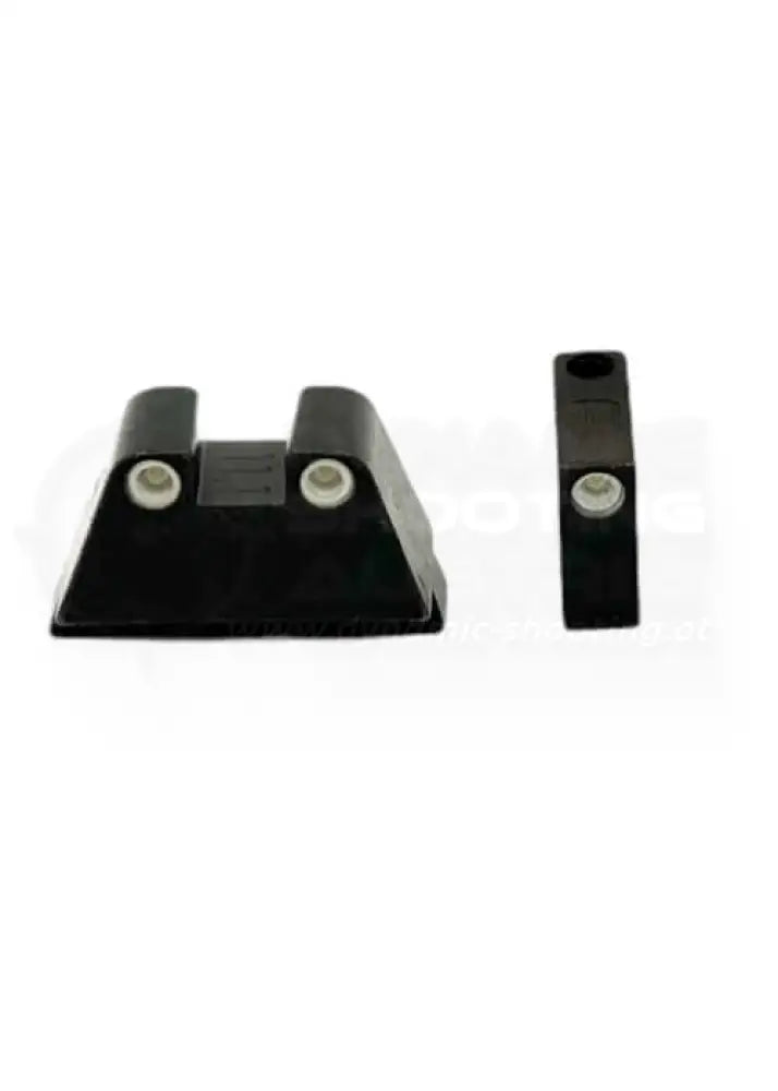 GLOCK GMS erhöhte MOS Tritium Visierung mit Tritium Kimme und Tritium Korn zur Verwendung mit Red Dot oder Schalldämpfer