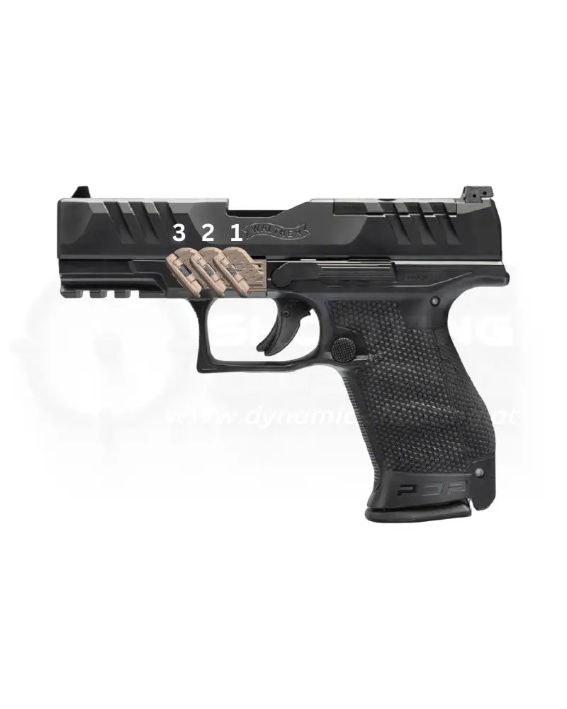 Grip Control thumb rest for Walther PDP | PPQ | Q4 | Q5