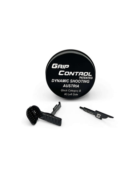 Grip Control Daumenauflage für Glock in Schwarz - Rechtshand-Ausführung