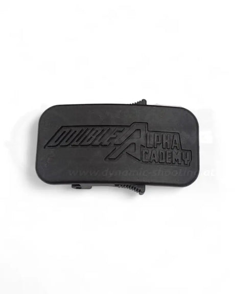 Original Gürtelschnalle mit O-Ring Gummiband für den IPSC Gliedergürtel Lynx von Double Alpha 