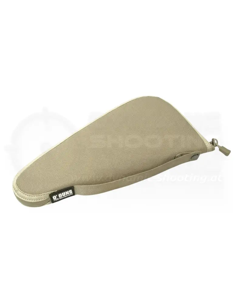 Pistolentasche von OGUNS - Gun Case für Pistolen und Revolver in Schwarz und Sandfarben