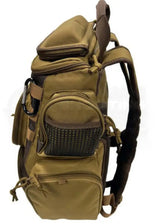 IPSC Rucksack DAA Range Companion in FDE Seitenansicht