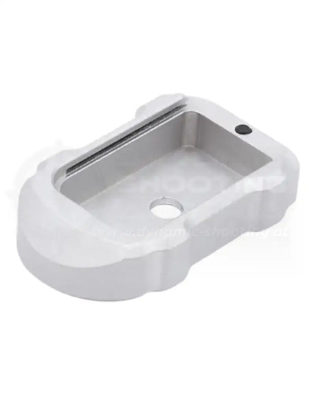 CZ Shadow 2 IPSC Standard Magazinboden Base Pad von Eemann Tech in Silber