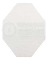 IPSC Target von Eemann Tech mit schwarz bemaltem Hardcover und weißer Wertungszonen für No Shoot Target