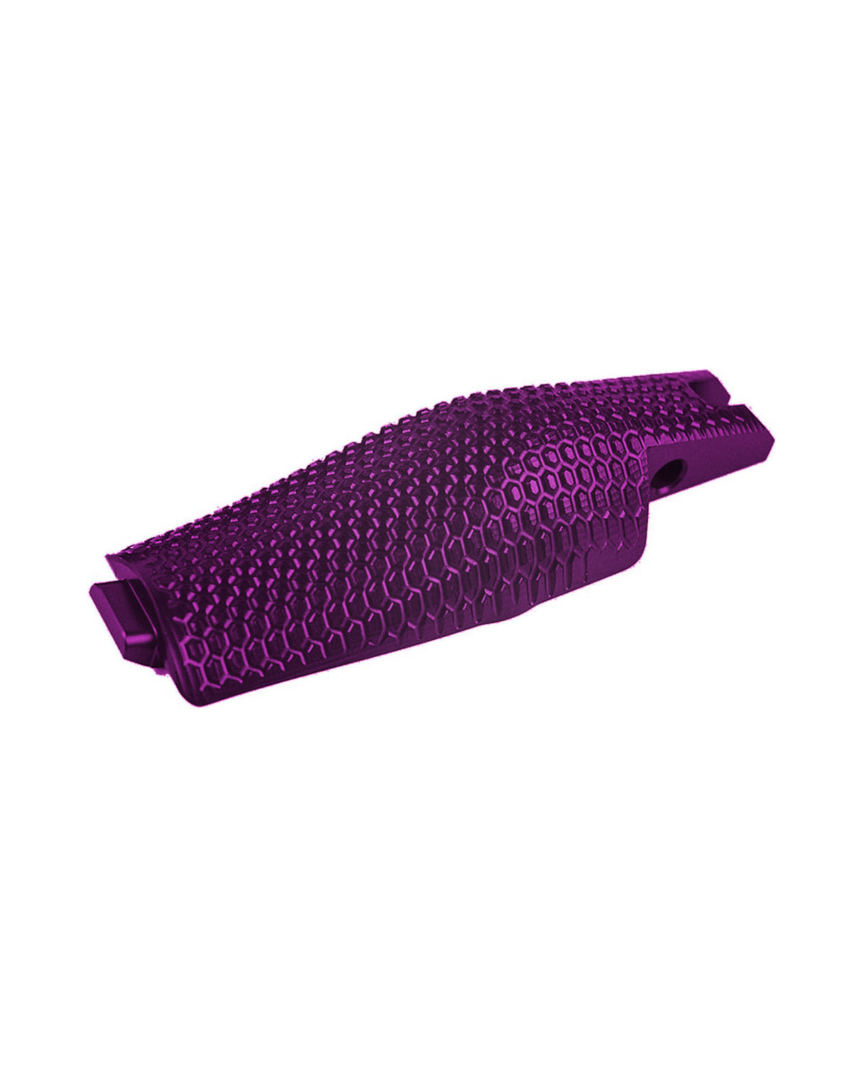 LOK Grips Aluminium Backstrap in Lila eloxiert für Walther PDP Compact und PPQ mit Wabentextur