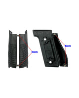 LOK Grips Checkered Griffschalen Walther PDP Steel Frame – Lieferumfang mit Passstiften (Dowels)