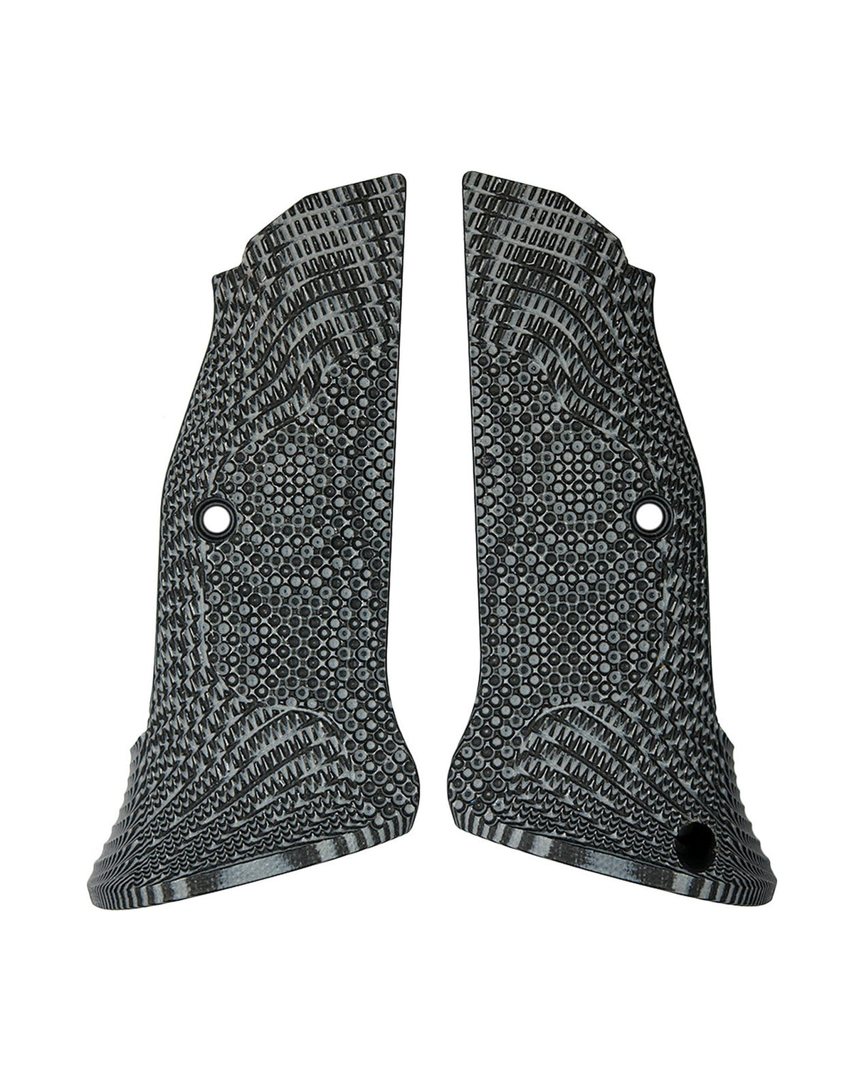 LOK Grips Palm Swell Veloce Target Griffschalen für CZ 75 / SP-01 - Grau/Schwarz