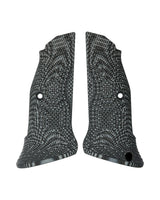 LOK Grips Palm Swell Veloce Target Griffschalen für CZ 75 / SP-01 - Grau/Schwarz