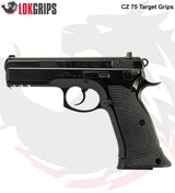 LOK Grips Palm Swell Veloce Target Griffschalen montiert an CZ 75 SP-01