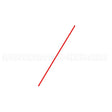 LPA Fiber Optic Rods Fiberglaseinsätze Rot