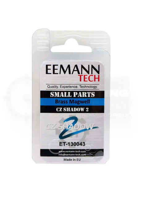 Messing Magazintrichter für die CZ Shadow 2 von Eemann Tech in der Origianlverpackung