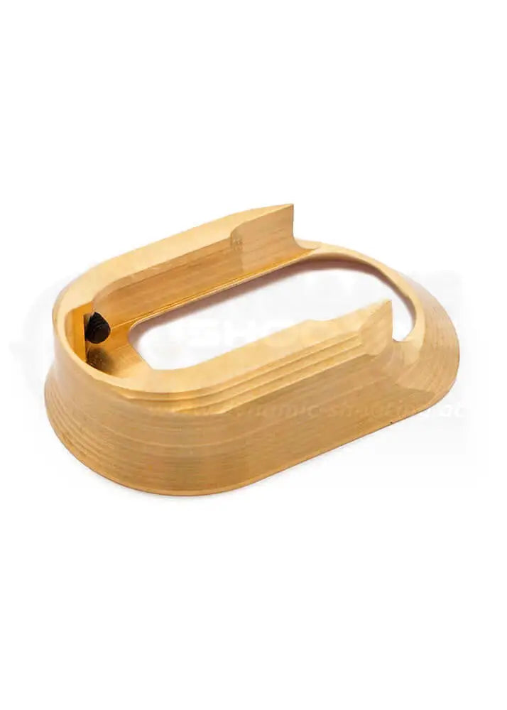 Messing Magazintrichter für die CZ Shadow 2 von Eemann Tech Rück und Seitenansicht