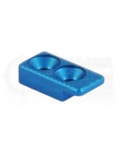 Toni System Oversized Mag Release für Glock Pistolen der Generation 4 und Generation 5 in Blau