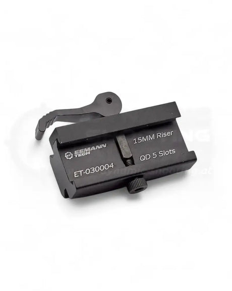 Picatinny Riser mit Quick Release (15mm / 5 Slots)
