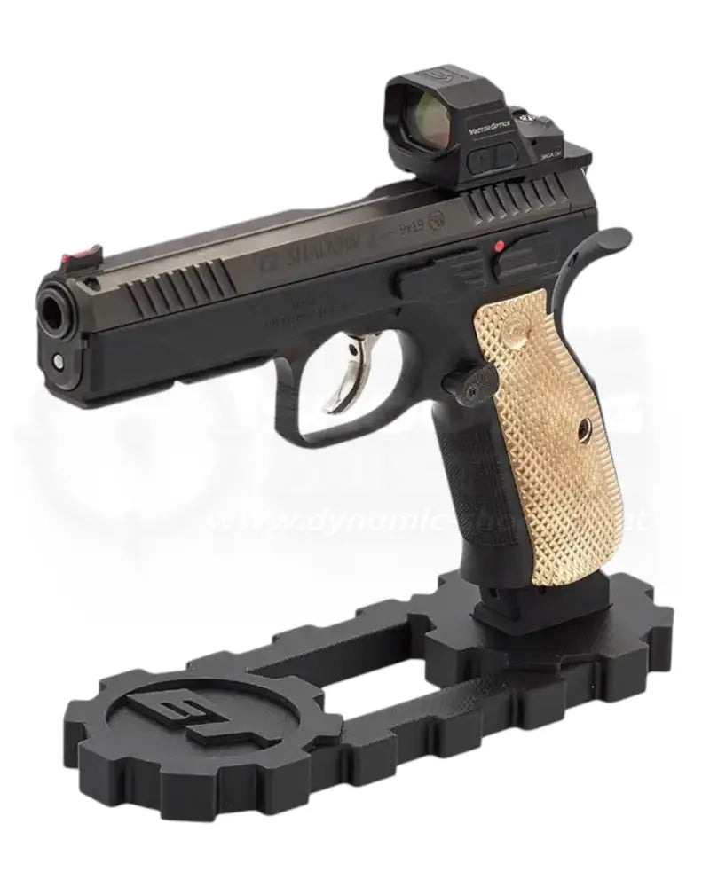 waffe geladen aufbewahren österreich Eemann Tech Pistolen Halterung / Waffen Ständer Display – Dynamic Shooting Austria
