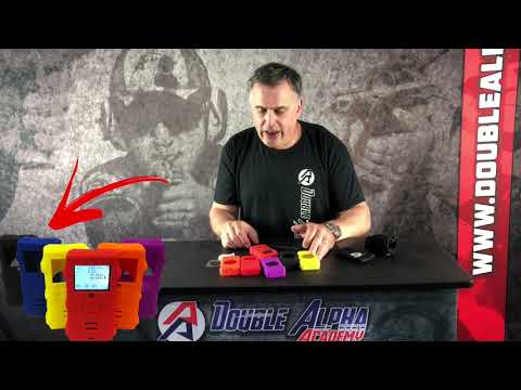 CED 7000 IPSC Shot Timer Tactical Slikon Skin Double Alpha Video