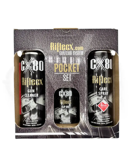 Riflecx Pocket Waffenpflege Set in einer stabilen Box