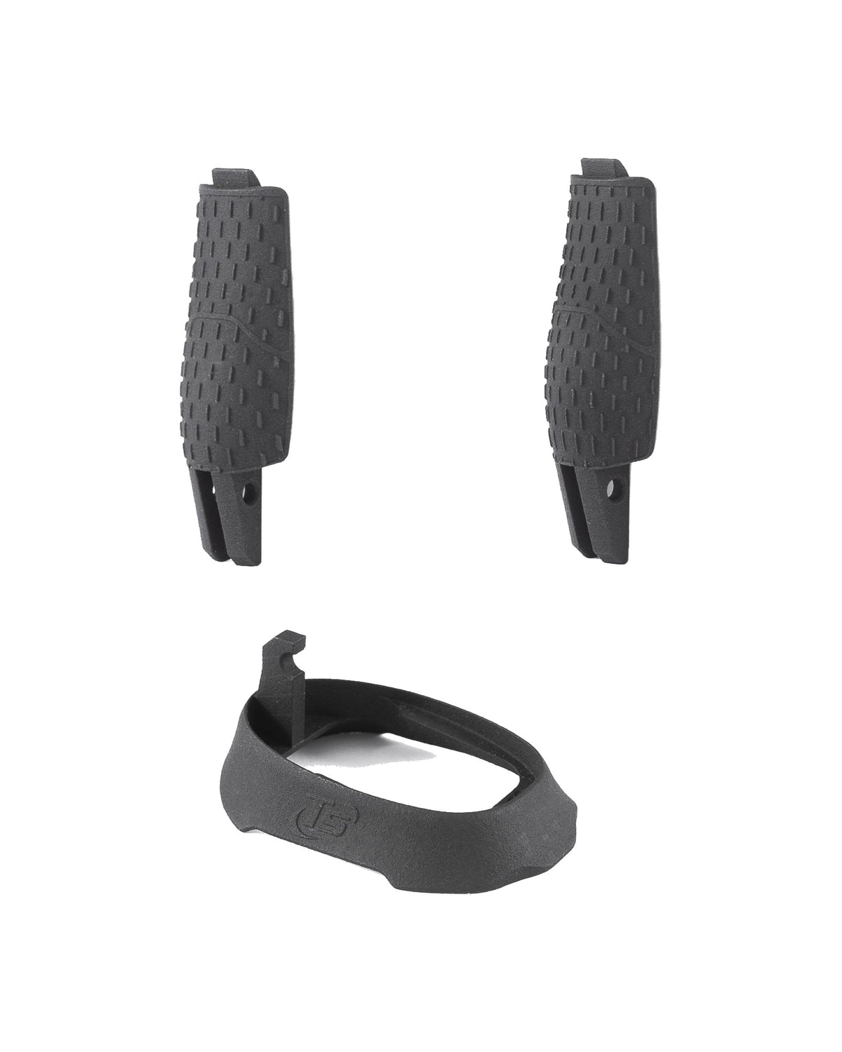 Toni System Magazintrichter mit 2 Backstraps für Walther PPQ und PDP, Set Größe S und L