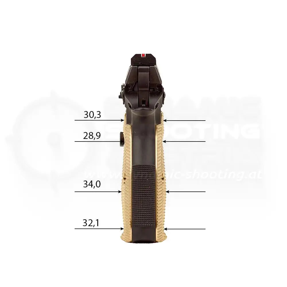 Ultimate Messing Griffschalen von Eemann Tech passend für die CZ Shadow und CZ 75 SP-01 