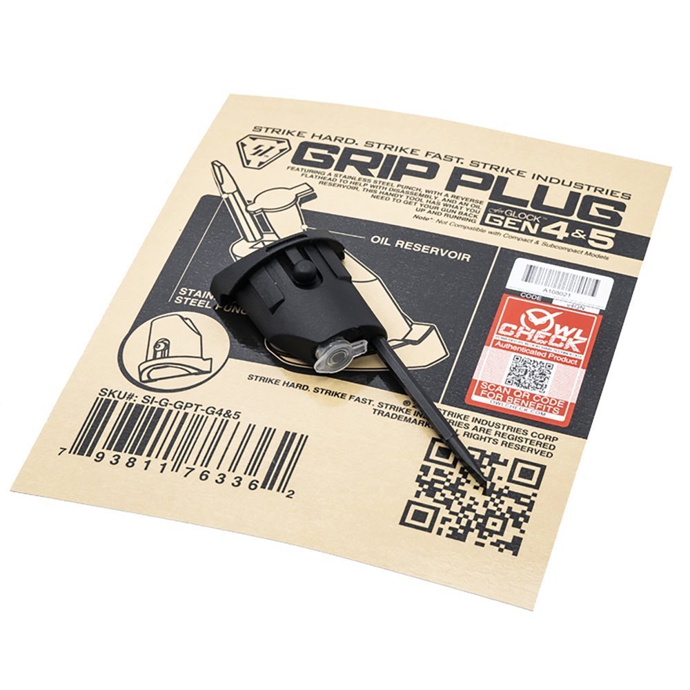 Grip Plug für Glock Gen 4 und Gen 5 Pistolen von Strike Industries