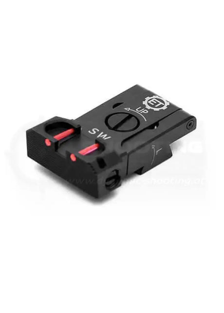 Verstellbare Fiber Optic Kimme mit Fiberglaseinsätzen für die CZ Shadow 2 von Eemann Tech