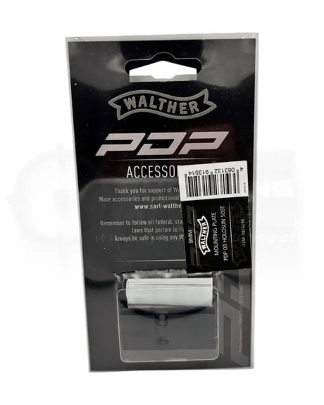 Optik Adapterplatte für die Walther PDP Optic Ready passend für das Red Dot Holosun 509T und ähnliche Rotpunktvisiere mit gleichem Footprint